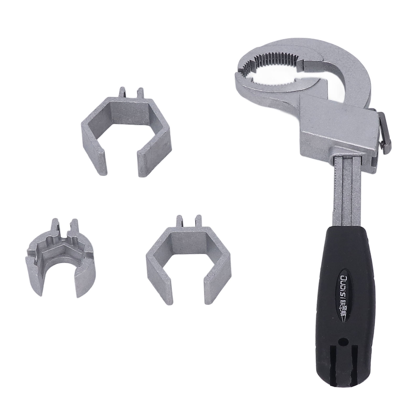 BIMZUC Multifunctional Bathroom Wrench Adjustable Plumbing Repair Hand Tool Set for Faucet Valve Connecting Pipe Shower Head Installation, 10.8 inches / 27.5 cm