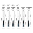thumbnail image 4 of 6Pcs Car Pick And Hook Tool O Ring Oil Seal Gasket Puller Remover Hand Tools, 4 of 7