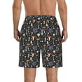 thumbnail image 3 of Naloa Mushroom Men's Beach Shorts, Surfing shorts, Swim trunks, Quick Dry Swim Trunks for Surfing Beach Fun - XX-Large, 3 of 9