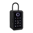 thumbnail image 1 of Waterproof Key Safe Fingerprint Bluetooth Key Box Remote Unlock Wall Mount Security Lock Box Safety, 1 of 7