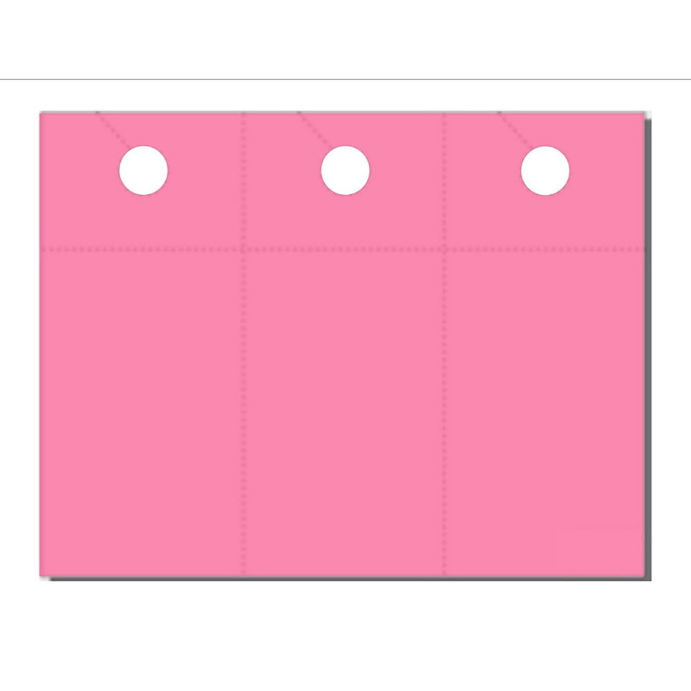 Door Hanger with Removable Coupon Card, PrintReady, 32/3" x 81/2", 3