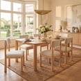 thumbnail image 7 of Safavieh Wrenley Wood Dining Chair in Taupe / Natural, 7 of 7