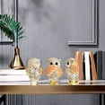 thumbnail image 1 of Fiudx Estatuas de Búho, Encantadoras Figuras de "No Oigo, No Veo, No Hablo", Adornos de Resina Duraderos, Detalles Decorativos Significativos para El Hogar, Estante para La Sala de Estar y La Oficina, 1 of 6