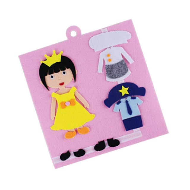 HILABEE Baby Activities Books Basic Skill Early Development Soft for Kids Holiday Girl
