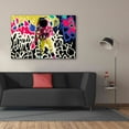 thumbnail image 3 of Epic Graffiti 'Astronaut Graffiti Art 17' by Irena Orlov Giclee Canvas Wall Art, 60"x40", 3 of 8