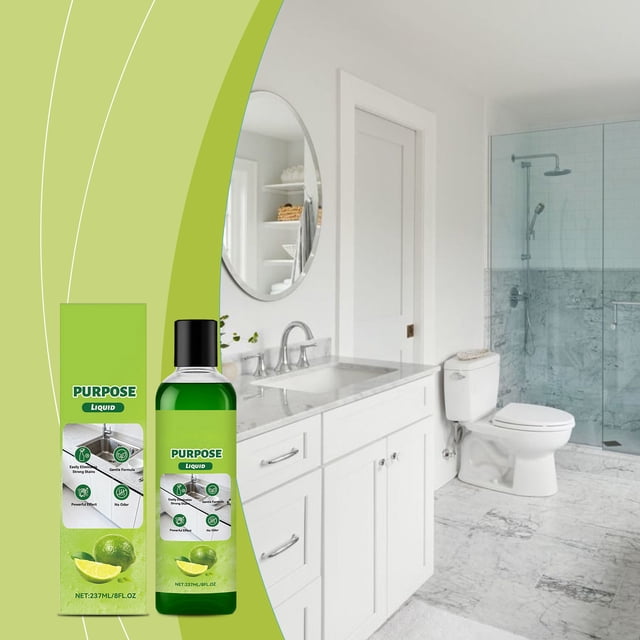 Líquido Limpiador Multiusos para El Hogar y La Cocina | Elimina Manchas de Aceite y Grasa | Frescura y Eliminación de Olores | 237 Ml