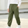thumbnail image 6 of Posijego Boys Girls Sweatpants Toddler Cotton Joggers Elastic High Waist Athletic Active Pants Size 1-13 Years, 6 of 7
