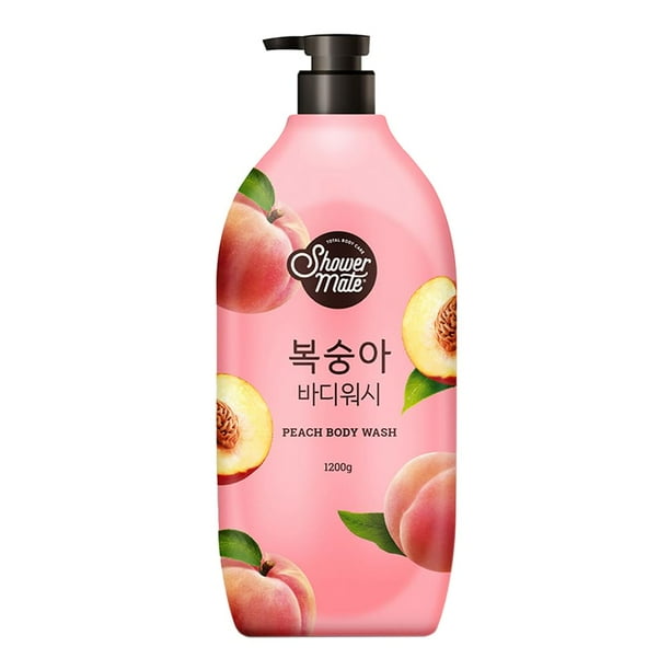 SHOWERMATE Gel de baño natural 42,3 fl oz 1,2 kg (melocotón)
