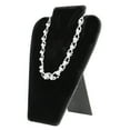 thumbnail image 3 of 2x Negro Tablero de La Collar Pendiente Exhibición de La Joyería Busto Stand Exhibición Tienda Minorista Jewlery Holder Sharpla Exhibición del colgante del collar, 3 of 7