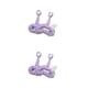 thumbnail image 3 of Minnieouse Diadema de felpa elástica y fácil de usar, ojos de caracol, orejas, práctica y conveniente, adorable, resistente púrpura 2Conjunto, 3 of 6