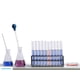 thumbnail image 2 of Vidrio con Gotero Graduado, Goteros Graduados de Cristal para Laboratorio, Pipetas Graduadas de Vidrio Grueso con Tapas, con Cepillos de Lavado y Varilla de Agitador de Vidrio ShuxiuWang 1327533088572, 2 of 5