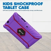 Contixo V8 Kids Tablets, Educational Tablets for Kids with Learning Apps and Kid-Proof Tablet Case, 7”, Purple