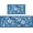 Blue, variant on Kitchen Rugs and Mats Non Skid Washable Set of 2,Boho Floral Modern Farmhouse Bohemian Kitchen Runner Rugs with Rubber Backing for Kitchen Decor and Accessories (Red 17"x47"+17"x30")