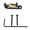 Black, variant on Electric Guitar Bridge Split Type Brass Guitar Bridge Designs for Enhanced Tone Clarities and Easy Installation