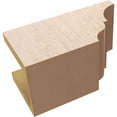 thumbnail image 6 of Ekena Millwork 6"W x 6"H x 12"L Asheboro Woodgrain TimberThane Rafter Tail, Primed Tan, 6 of 6