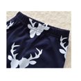 thumbnail image 3 of Baby Toddler Boy Deer Long Sleeve Shirt Pants 2 Piece Set Black Blue, 3 of 5