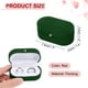 thumbnail image 2 of Caja de anillos de terciopelo Uxcell, pequeño estuche de joyería de viaje, mini soporte para anillos, organizador de almacenamiento para mujeres y niñas, propuesta de boda, compromiso, verde, 2 of 7