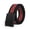 Black/White/Red, variant on Adjustable Web Belt for Men & Women, Durable Nylon/Polyester Casual Waist Belt, Trim to Fit for Jeans, Work & Outdoor Use