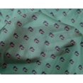 thumbnail image 4 of oneOone Silk Tabby Fabric Leaves & Floral Block Print Fabric BTY 42 Inch Wide, 4 of 4