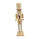 thumbnail image 3 of Figura de Cascanueces de Navidad DIY Muñeca DIY Sin Pintar Cascanueces de Madera Sin Terminar A, 3 of 9