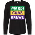 thumbnail image 3 of Inktastic Mardi Gras Krewe Parade Long Sleeve T-Shirt, 3 of 5