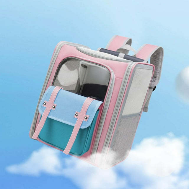 Cats Backpack Carrier Carrying Bag, Small Dog Backpack Carrier For Small Dogs Cats, Space Capsule Pet Carrier Dog Hiking Backpack