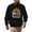 Black, variant on Mens Pullover Tops Thanksgiving Turkey Plus Size Hoodless Fashion Holiday Logo Print Mens Clothing,Black,L