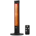 thumbnail image 3 of VEVOR Infrared Heater, 1500W Electric Space Heater with Remote Control, 2 Speeds & Easy Operate, Indoor/Outdoor for Patio Bedroom,Studio,Porch,Dining Room,Studio, 3 of 9