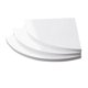 thumbnail image 3 of White Composite Board Wall Mount Corner Shelves for Display Use in Bedroom Office Home Decor 3 Tiers, 3 of 5