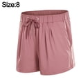 thumbnail image 2 of Pantalones cortos deportivos de traje de yoga para mujer Pantalones cortos holgados de moda para yoga, correr y fitness para mujer, 2 of 6