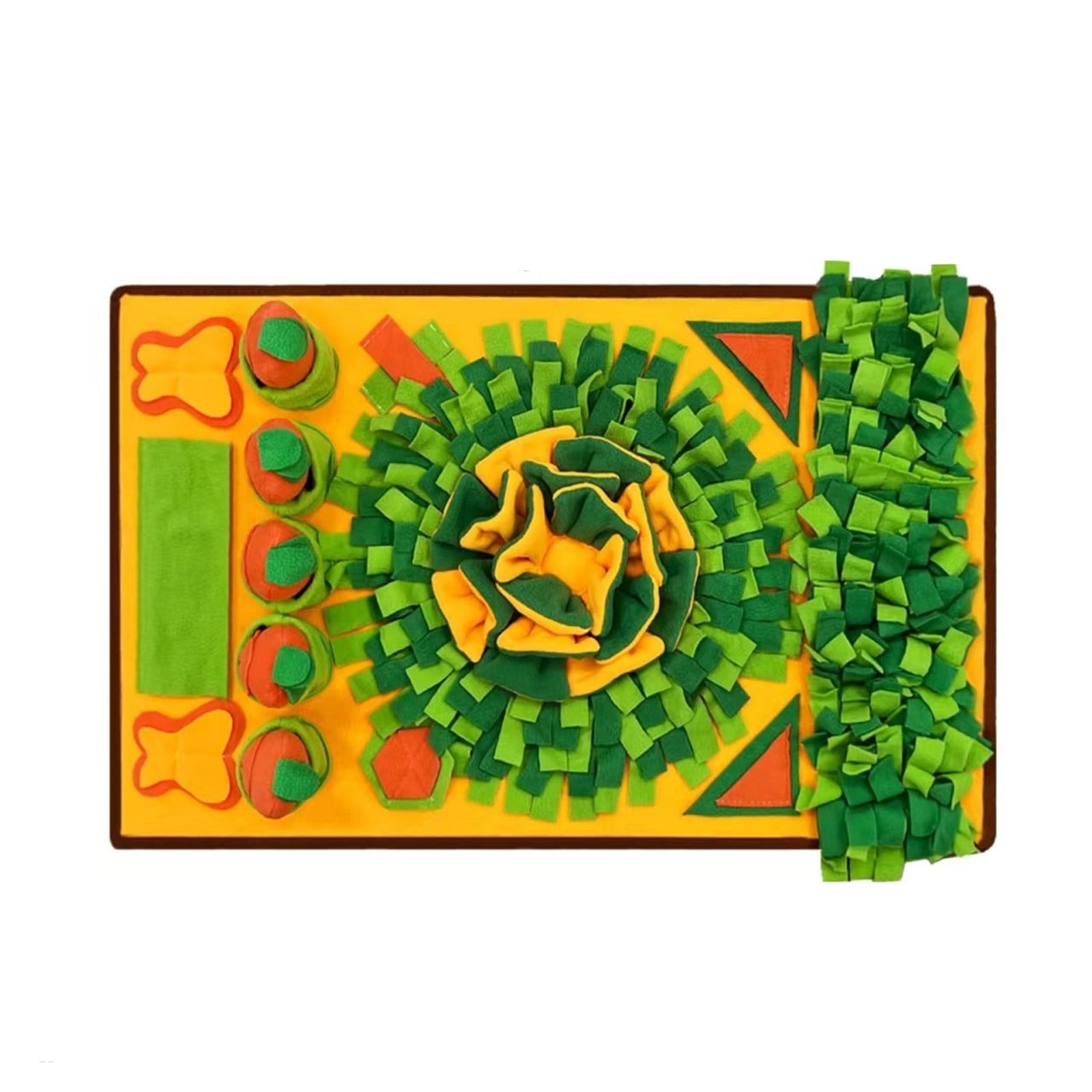 Interactive Snuffle Mat for Mental Stimulation Enrichment and Slow Feeding Puzzle Toy for Dogs