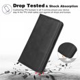 thumbnail image 4 of Mantto Case Wallet for Google Pixel 9 / 9 Pro, Premium PU Leather Cover with Magnetic Clsoure [RFID Blocking] [Durable Shockproof] [Card Slot] Viewing Stand Flip Folio Phone Case, Black, 4 of 11