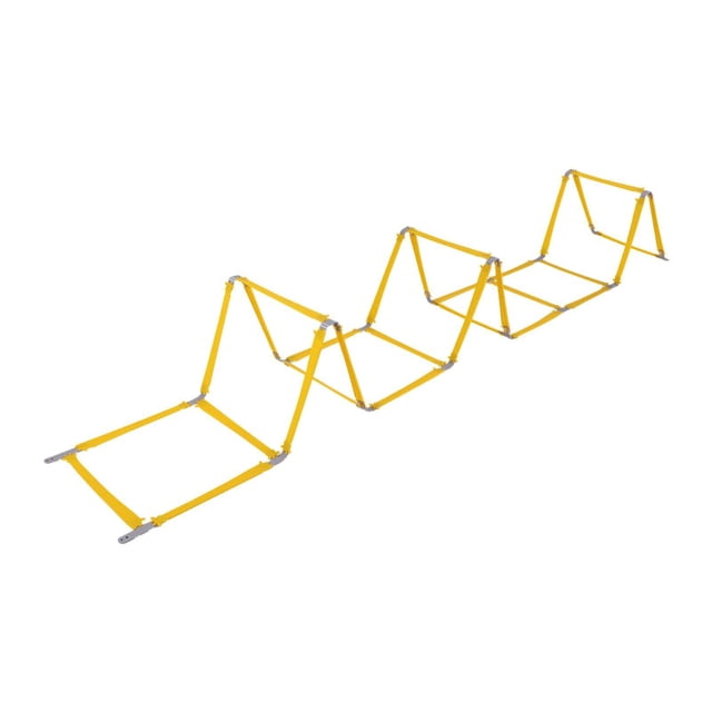 Escalera de agilidad, equipo de entrenamiento de agilidad para niños adultos, escalera de velocidad de fútbol plegable portátil, escalera de trabajo 10 cuadrículas