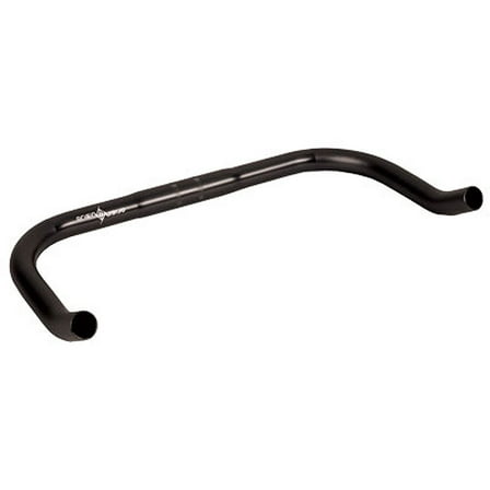 Origin8 Bullhorn Handlebar 40cm Black 26.0mm Clamp Track Fixed Gear Urban Bike