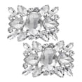 thumbnail image 4 of 1 par de clips para zapatos de novia, joyería para zapatos, adorno para zapatos de graduación, decoración para zapatos., 4 of 8