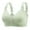 Light Green, variant on Seamless Bralettes for Women Front Close Wireless Bras Smoothing Padded Bralette, Comfortable Snap Closing Bras Light Yellow,40