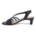 thumbnail image 4 of Walking Cradles Wc Lettie Women Dress Sandals In Black Cashmere Leather, 4 of 7