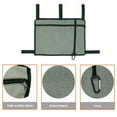 thumbnail image 3 of Yucurem Multi-Pocket Walker Bag, Rollator Organizer, Armrest Side Storage Bag for Seniors Elderly, Wheelchair Side Hanging Storage Bag (Grey), 3 of 10