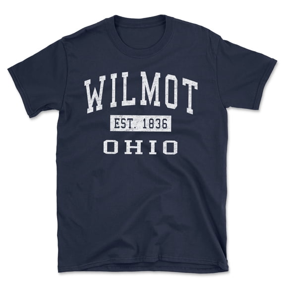 Wilmot Ohio Classic Established Men's Cotton T-Shirt