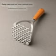 thumbnail image 2 of Potatoes Mud Pressure Wood Handle Potato Masher Ricer Fruit Vegetable Tools Kitchen Gadgets Accessories, 2 of 6