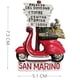 thumbnail image 3 of Imán para nevera San Marino Scooter 3D, resina, recuerdo, 3 of 3