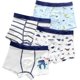 thumbnail image 2 of Evelin LEE Bebé Niños Pequeños Paquete de 4 Ropa Interior Suave Calzoncillos Boxer de Dibujos Animados Lindos Boyshorts Bragas, 2 of 4