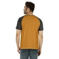thumbnail image 4 of Inkmeso Short Raglan Sleeve Cotton Lightweight Solid T-Shirts Classic Henley T-Shirt For Mens, 4 of 7