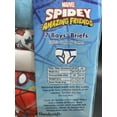 thumbnail image 3 of Toddler Boy Spidey & His Amazing Friends 7-Pack Brief Underwear Color: Spidey Size: 2T-3T, 3 of 3