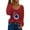 Red, variant on Aayomet Sweatshirt For Women Trendy Women's Oversized Crewneck Long Sleeve Sweatshirts Casual Solid Pullover Sweatshirt Tops Shirts,White XXL