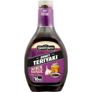 KC Masterpiece Honey Teriyaki Marinade, 16 Fluid Ounces