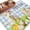 LightBLue, variant on Area Rugs 2.7'x5', Easter Carpet for Living Room Bedroom Dining Room, Rabbit Sheep Eggs Butterfly Flowers Pink Grid Throw Kitchen Rugs Non Slip Washable Rectangle Indoor Outdoor Rugs