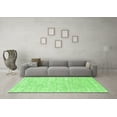 thumbnail image 3 of Ahgly Company Indoor Rectangle Solid Green Modern Area Rugs, 2' x 5', 3 of 4