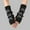 Black, variant on Chuancc Women's Long Fingerless Gloves - Warm Windproof Y2k Bow Knit Arm Sleeves Fashion Stretch Gloves Black One Size