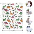 thumbnail image 4 of Dinosaur and Volcano Pattern Blanket,Comfortable Soft Flannel Throw Blanket,All Season,Warm Lightweight Blankets for Sofa Bed Couch Living Room Chair,30"x40", 4 of 4
